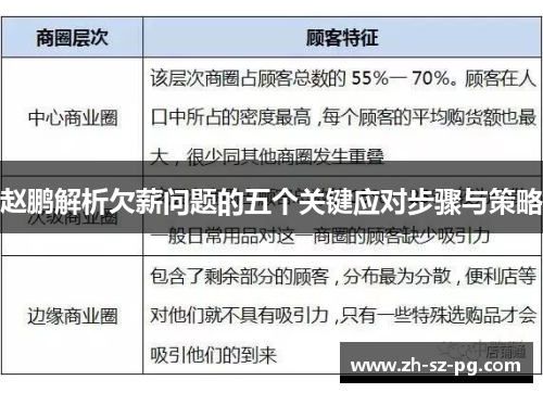 赵鹏解析欠薪问题的五个关键应对步骤与策略